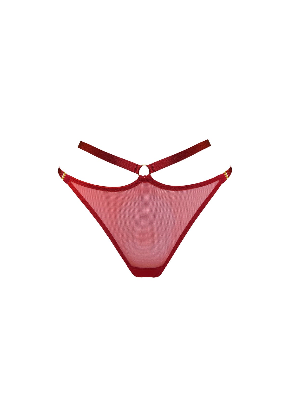 Bordelle Luxury Underwear Soft Signature Mesh Harness Thong Strap ...