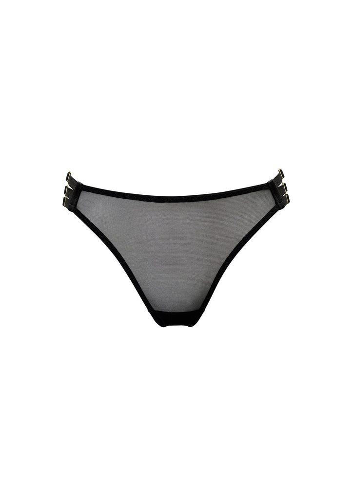 Signature Mesh Peep Brief